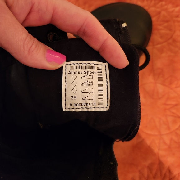 Ahinsa Jaya Combat Boot, Black, EU 39 - Picture 12 of 16